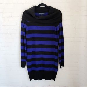 striped sweater dress L French Connection